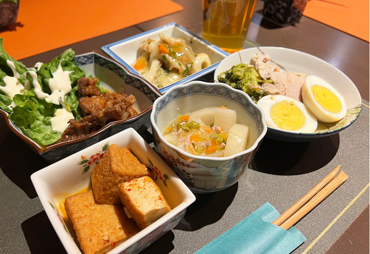 本日のおばんざい おまかせ5品